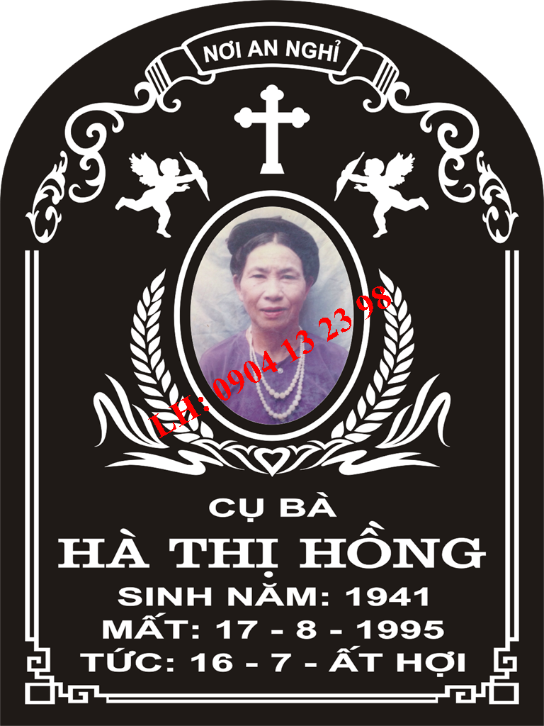 Bia mộ có ảnh 07